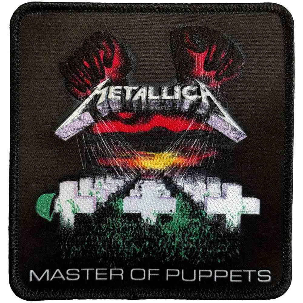 Metallica - Master Of Puppets Classic Patch - Schwarz